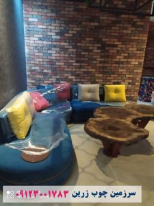 میز اسلب چوبی