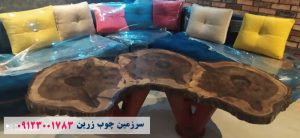 میز اسلب چوبی